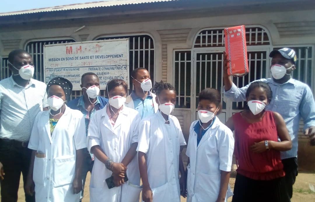 Après avoir distribué les cash-nez à Luvungi pour la protection contre le « Corona virus »,